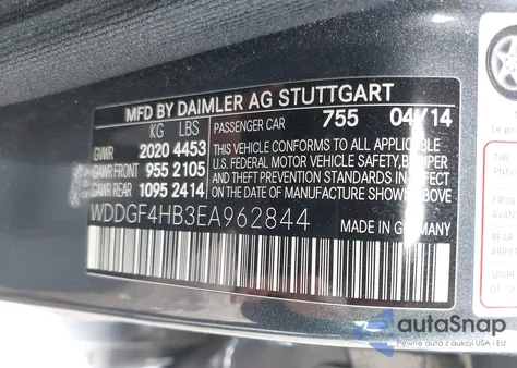 2014 Mercedes-Benz C 250 Luxury/Sport из США, поврежденный, VIN WDDGF4HB3EA962844